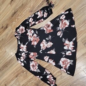 Floral princess seam dress